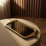 Jiwar - Serving Tray - Black & Gold
