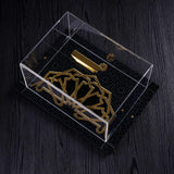 Saraya- Dessert Serving Sets  Black and Gold