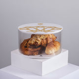 Saraya-   Dessert Serving Sets  White and Gold by Otantik Home