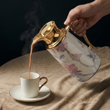 Khuzama - Vacuum Flask / Thermos - Pink & Gold