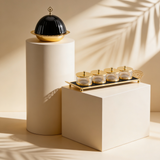 Limited Edition Signature Hosting Set - Black & Gold