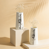 Liqa'a Harmony Set in Pearl White & Silver