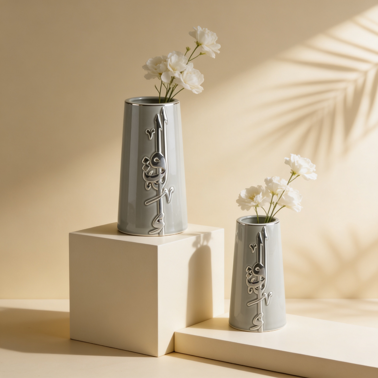 Liqaa Harmony Set - Grey &Silver
