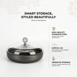 Nourhan - Large Canister - Black Walnut