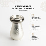Nourhan - Incense Burner - Silver