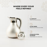 Nourhan - Vacuum Flask/Thermos - Silver
