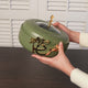 Luxury Diwan - Medium Buffet Server- Olive Green & Gold