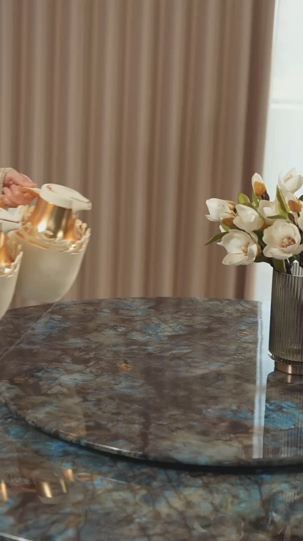 Mirral - Vacuum Flask / Thermos - White & Gold