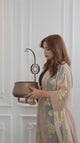 Nourhan -  2.5 Liters Chafer - Bronze & Silver