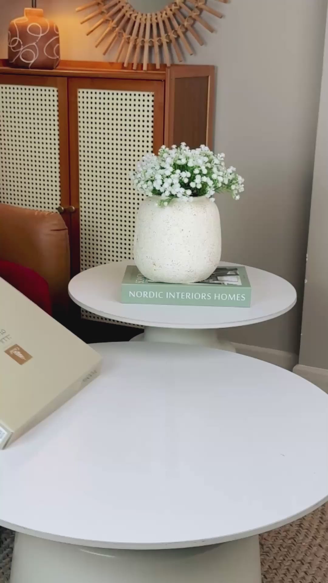 Mirral - Serving Tray - White & Gold