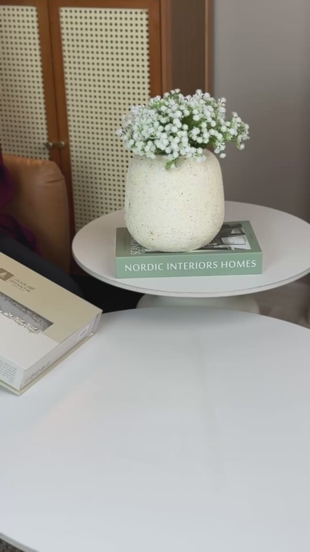 Mirral - 3 Tier Plate - Grey & Gold