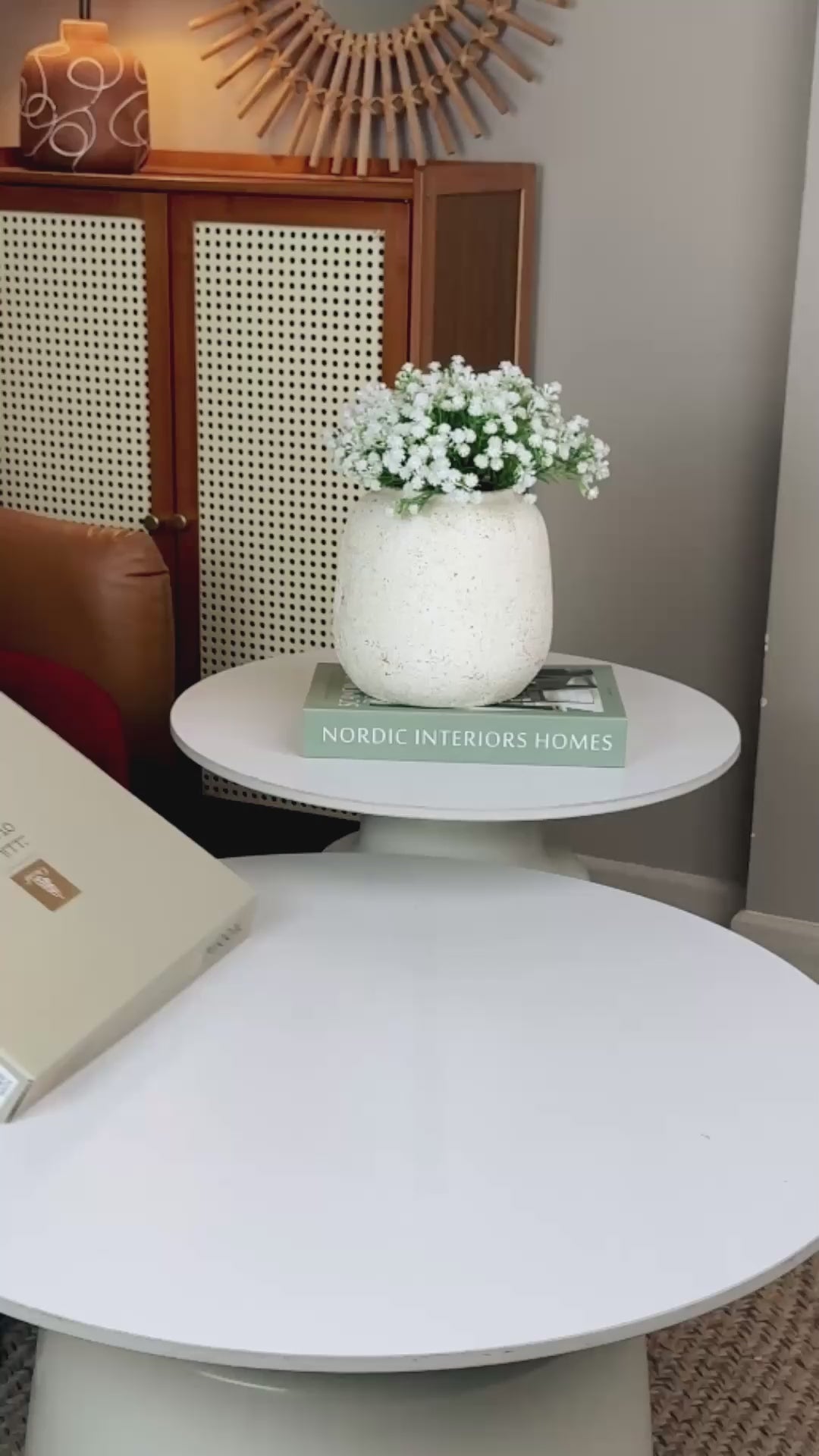 Mirral - Serving Tray - Dark Blue & Silver