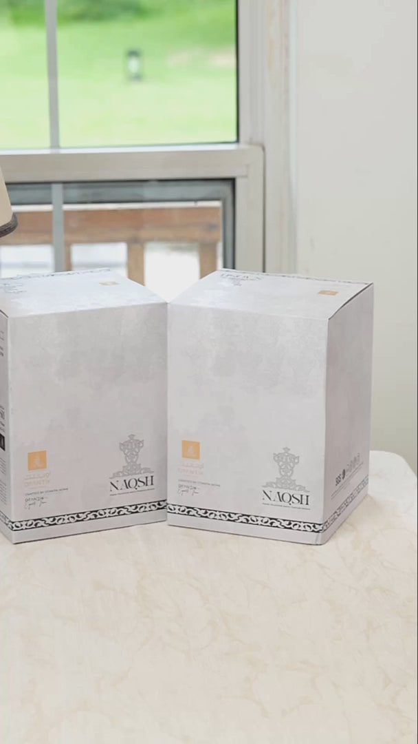 Naqsh - Vacuum Flask / Thermos - Grey & Silver