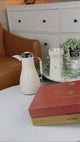 Octara - Cappuccino Set (12-Pc) - Beige & Silver