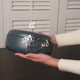 Luxury Diwan - Small Buffet Server - Dark Blue & Silver