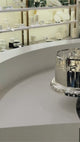 Jiwar - Small Sleek Plate Stand - Silver