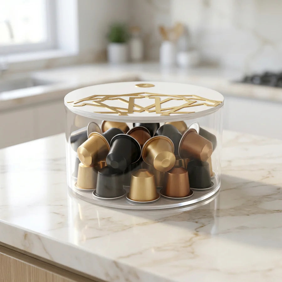 The Aurelia Hosting Set – White & Gold