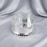 Jiwar - Large Sleek Plate Stand - Silver