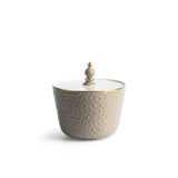 Crown - Medium Date Bowl - Grey & Gold