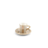 Luxury Noor - Café Trukish (12 piezas) - Beige y dorado