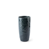 Luxury Diwan - Large Decorative Vase - Dark Blue & Silver