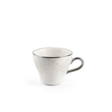 Classy Harir - Cappuccino Cups, (12-Pc)- Grey & Silver