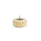 Luxury Diwan - Small Buffet Server - Ivory & Gold