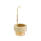 Luxury Diwan - 2 Liters Chafer - Ivory & Gold