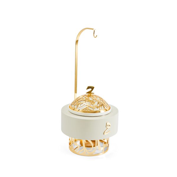 Luxury Diwan - 2 Liters Chafer - Beige & Gold