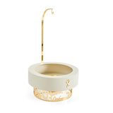 Diwan de lujo - Chafer de 5 litros - Beige y dorado