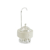 Luxury Diwan - 2 Liters Chafer - Pearl & Silver