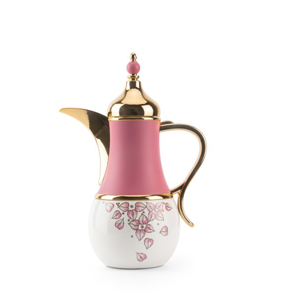 Stylish Lilac - Thermos/Vacuum Flask - Pink & Gold – Otantik Home