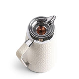 Crown - Vacuum Flask - White & Silver