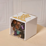 Saraya - Acrylic Box Holder - White